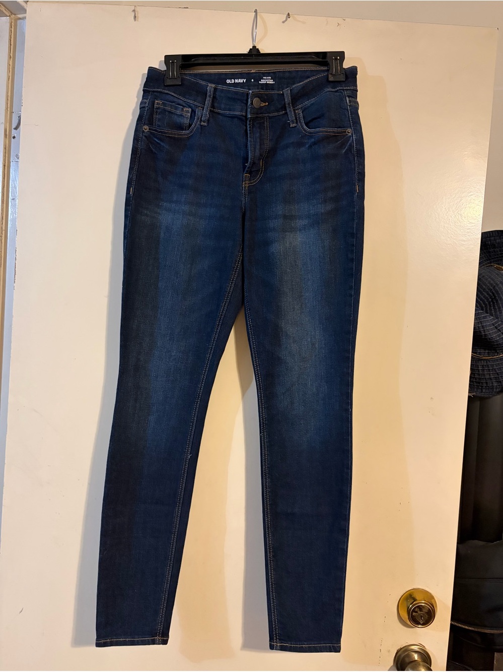 Old Navy Women's Dark Blue Skinny Jeans